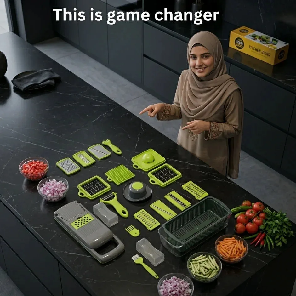16 in 1 Vegetable Cutter - Maxum Mart