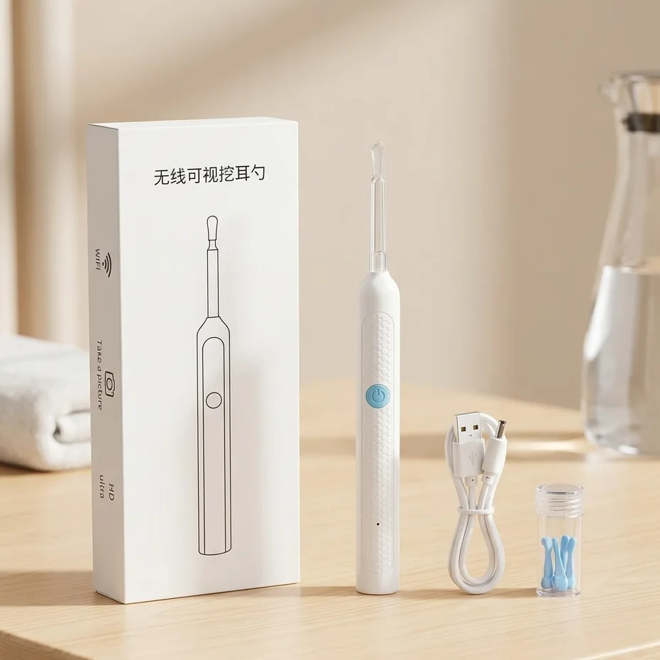 Ear Wax Cleaning Kit with Built in Camera