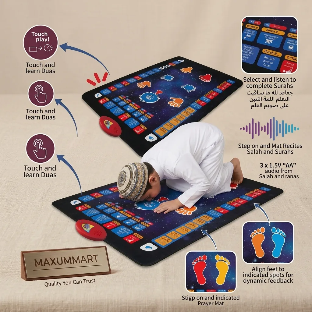 Interactive Prayer Learning Mat - Maxum Mart