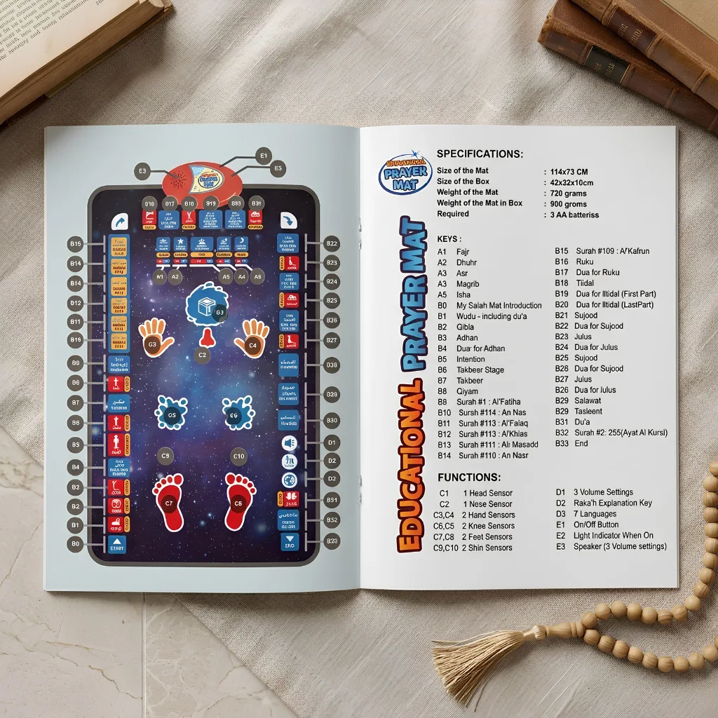 Interactive Prayer Learning Mat - Maxum Mart