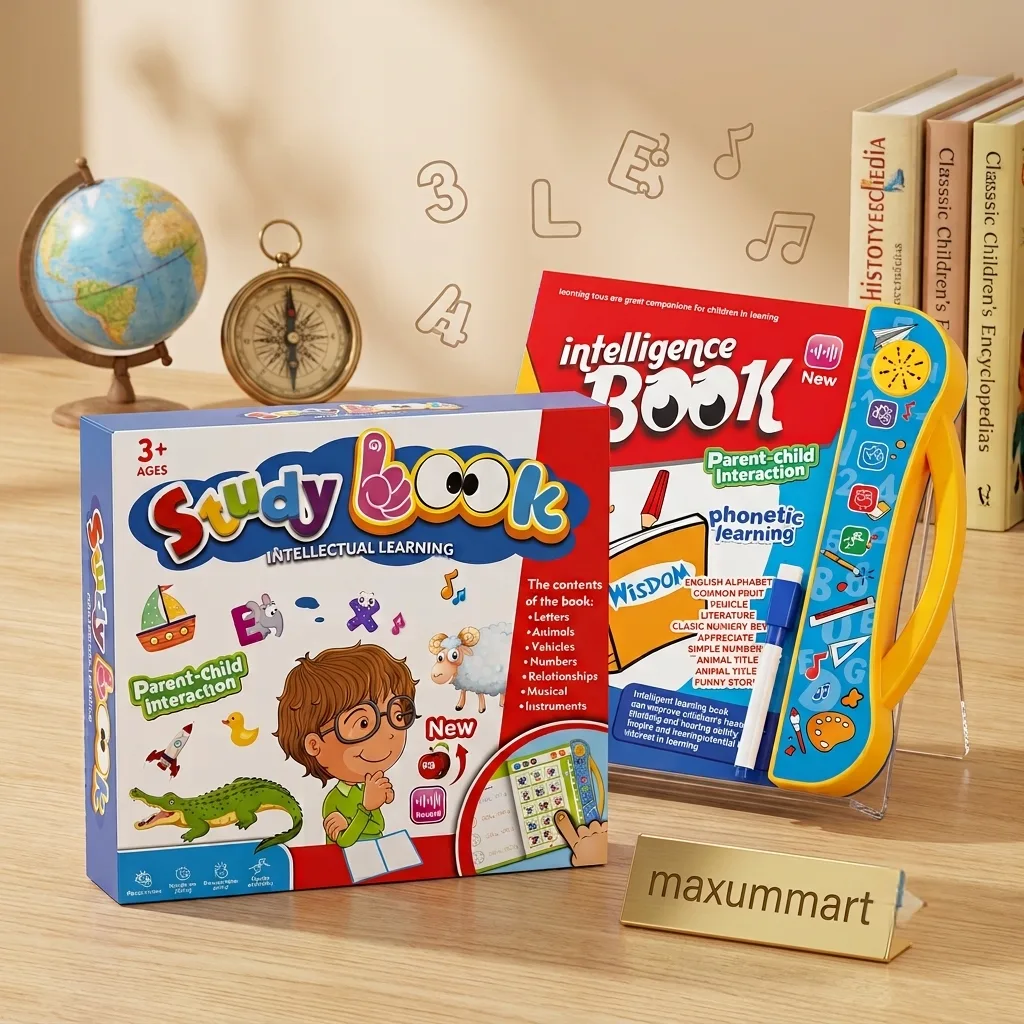 Montessori kids learning book by maxum mart.